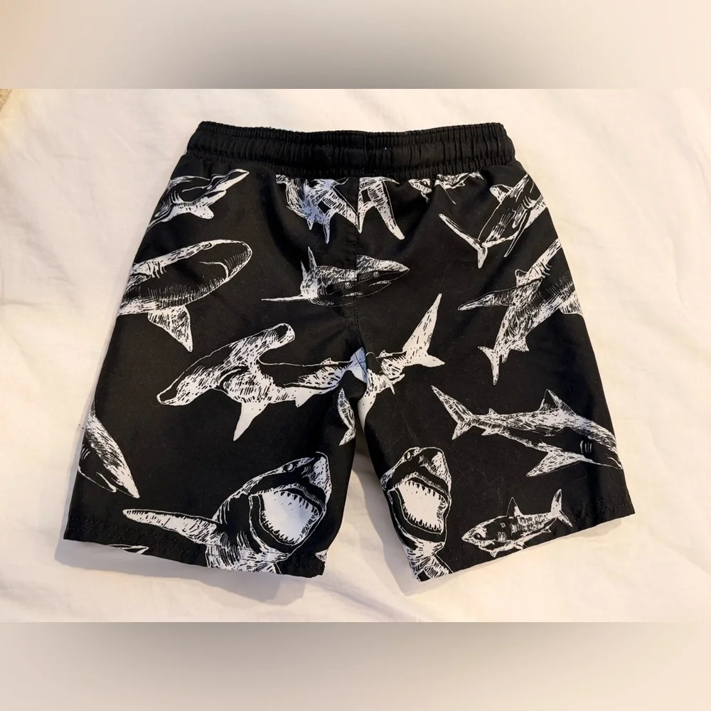 Boys Shark Swim Set - Trunks and Rash Guard